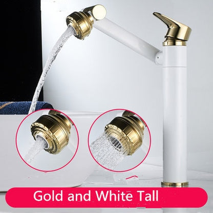 Tuqiu Multifunction Kitchen Faucet Gold Sink Faucet Hot Cold Water Mixer Crane Antique Bronze Deck Mounted Universal Water Taps