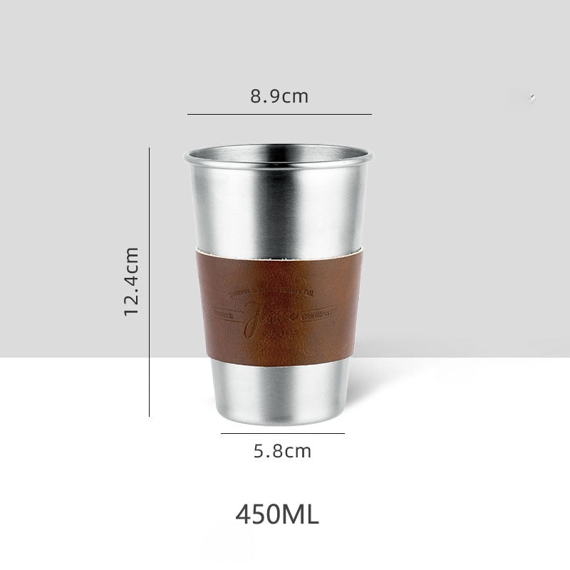 Coffee Hand Brewing Pot Wooden Handle 304 Non-stick Coat Food Grade Stainless Steel Fine Mouth Brew Pot Outdoor Coffee Make Tool