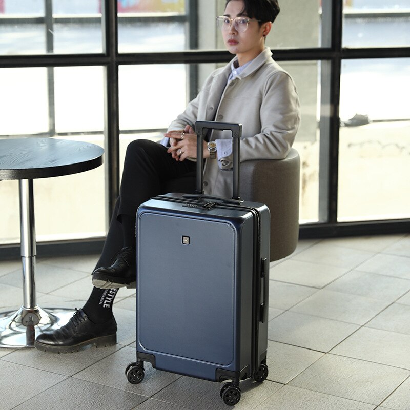 New 20''22/24/26 Inch Travel Suitcase on Wheels,fashion Business Trolley Luggage with Laptop Bag Luxury High Quality Uggage Bag