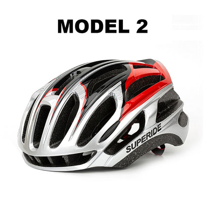 SUPERIDE Men Women Ultralight Racing Cycling Helmet Integrally-molded MTB Bicycle Helmet Outdoor Mountain Bike Road Bike Helmet