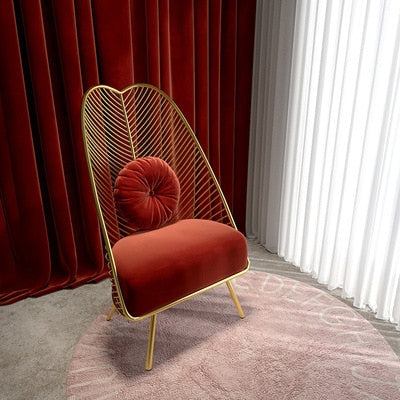 2022Fabric sofa simple living room leisure sofa chair ins net red light luxury balcony leisure chair lounge chair accent chairs