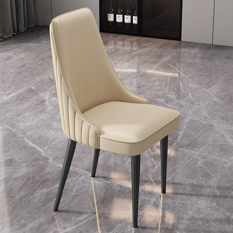 Nordic Dining Room Chairs Lounge Luxury Elegant Art Design Chair Clean Classic Dining Tables And Chairs Set Kitchen Furniture