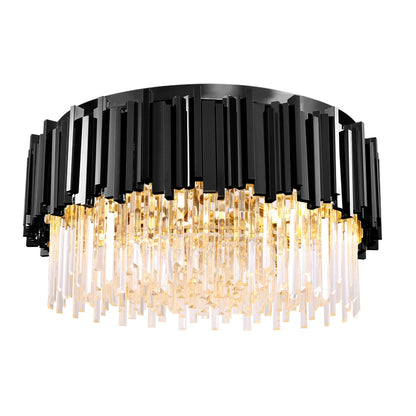 Modern Crystal Ceiling Chandelier For Living Room LED Luxury Gold Stainless Steel Lustres Cristal Lamp Hanging Fixtures Bedroom