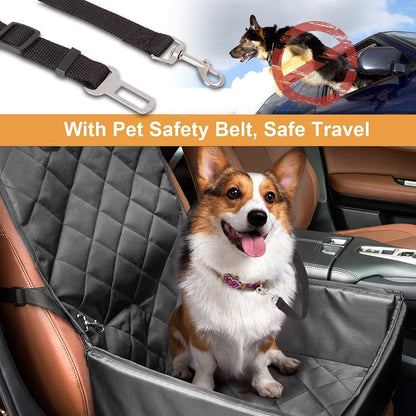 Hammock Pet Car Seat Booster Cover Protector Front Chair Waterproof Cat Dog Puppy Basket Anti-Silp Vehicle Carrier Travel