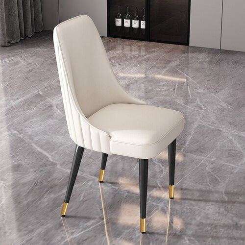 Nordic Dining Room Chairs Lounge Luxury Elegant Art Design Chair Clean Classic Dining Tables And Chairs Set Kitchen Furniture