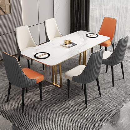 Nordic Dining Room Chairs Lounge Luxury Elegant Art Design Chair Clean Classic Dining Tables And Chairs Set Kitchen Furniture