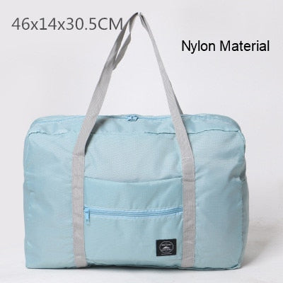 Portable Folding Large Travel Storage Bags Clothes Top-handle Pouch Luggage Organizer Cases Suitcase Accessories Supplies Stuff