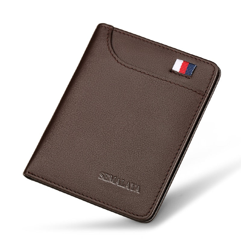 Men Wallets Leather Purse credit card Luxury Card package 2022 WILLIAMPOLO Genuine Leather Men&#39;s WalletsNew Design Men Short