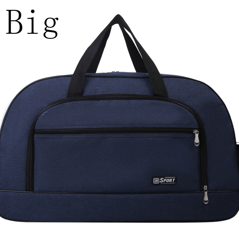 Large Capacity Women&#39;s Travel Bag Leisure Multifunctional Duffel Bag Handbag Men&#39;s Weekend Sports Overnight One Shoulder Luggage