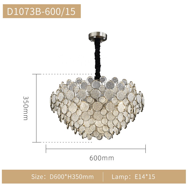 Light Luxury LED Ceiling Chandelier 2023 Trend Villa Living Dining Room Pendant Lamp Modern Lustre Bedroom Hanging Light Fixture