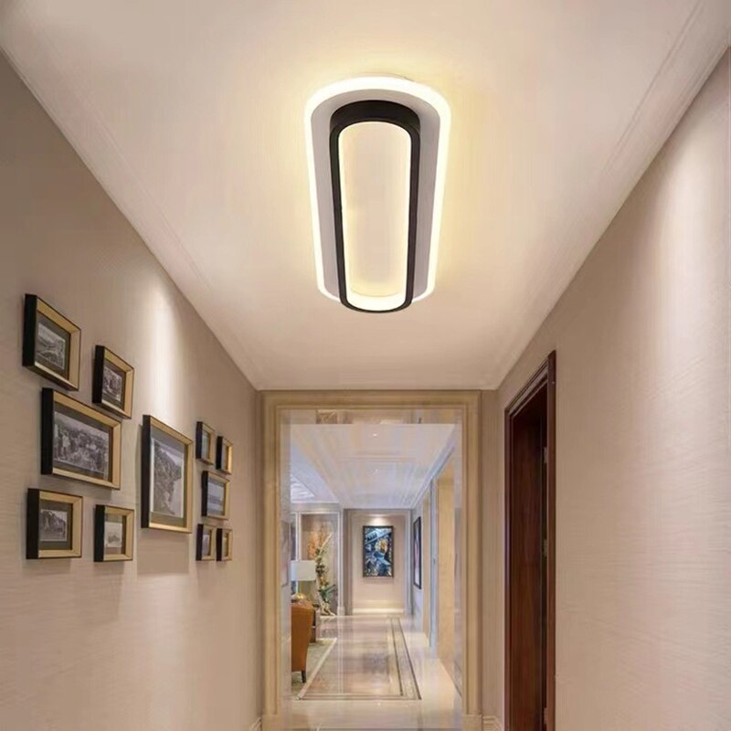 Designer New Acrylic AC85-265V LED celing lamp for dining living room restaurant Corridor Surface Mounted decor lighting fixture