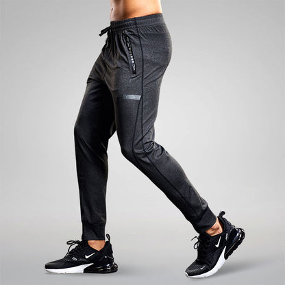 Men&#39;s Running Pants  Quick-Dry Thin Casual Trousers Sport Pants With Zipper Pockets  Sportswear Running  Jogging Sportpants