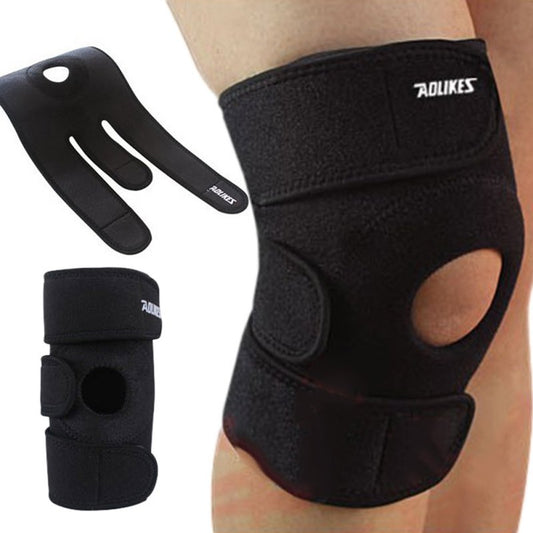 Adjustable Knee Patella Support Brace Sleeve Wrap Stabilizer Sports Climbing Basketball Knee Protector Care Portable